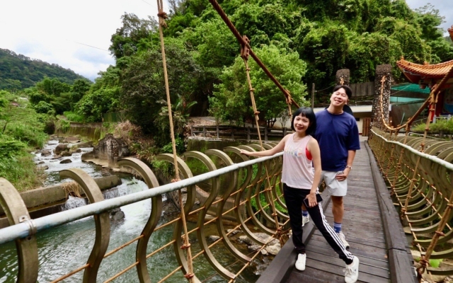 石觀音吊橋