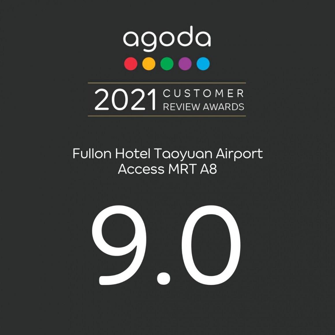 2021 Customer Review Awards 9.0-Agoda 2021 Customer Review Awards 9.0-Agoda
