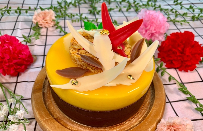 感恩母親節【橙香綻放】蛋糕
