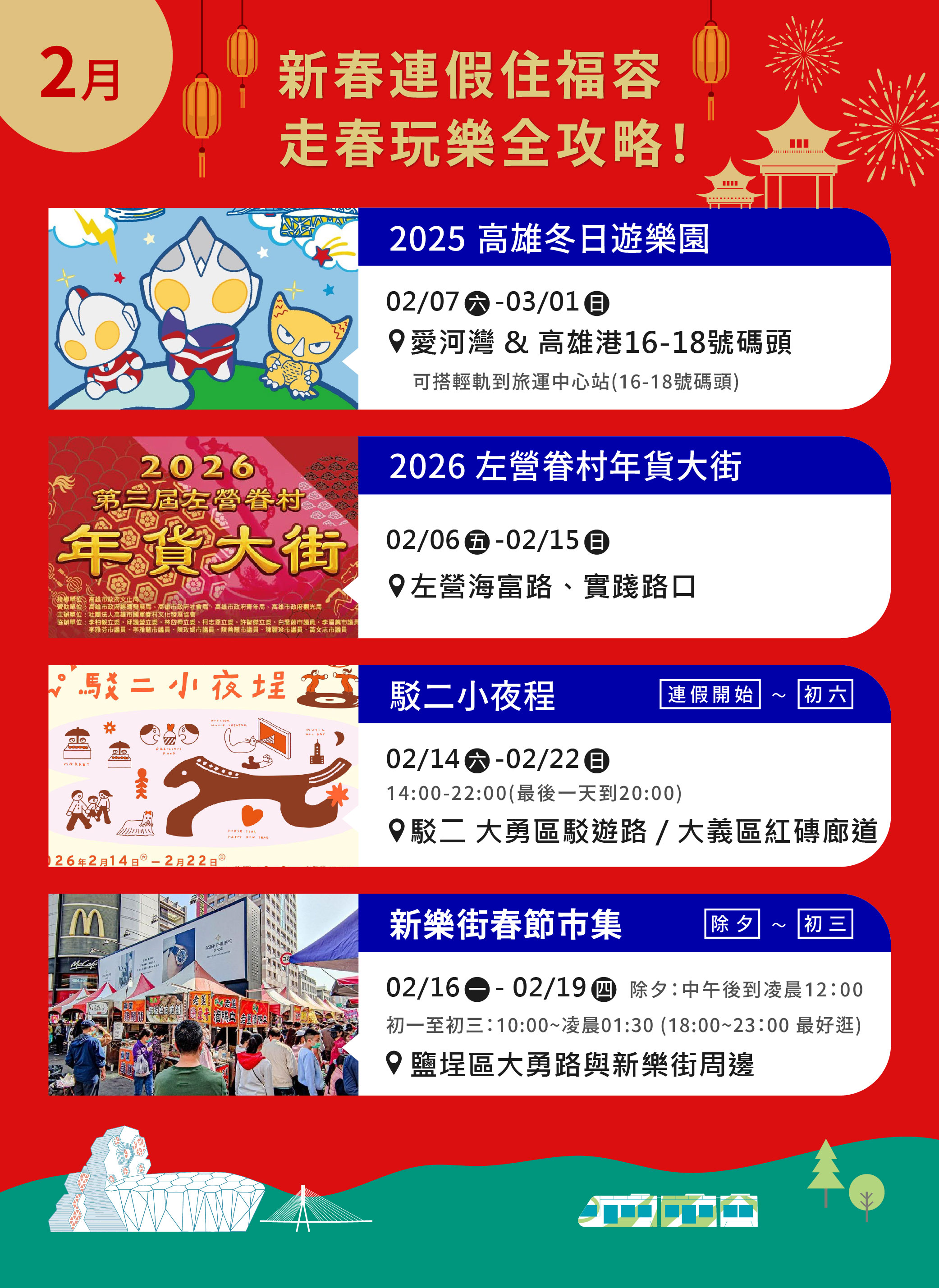 2026新春住福容  玩樂全攻略 報你知!