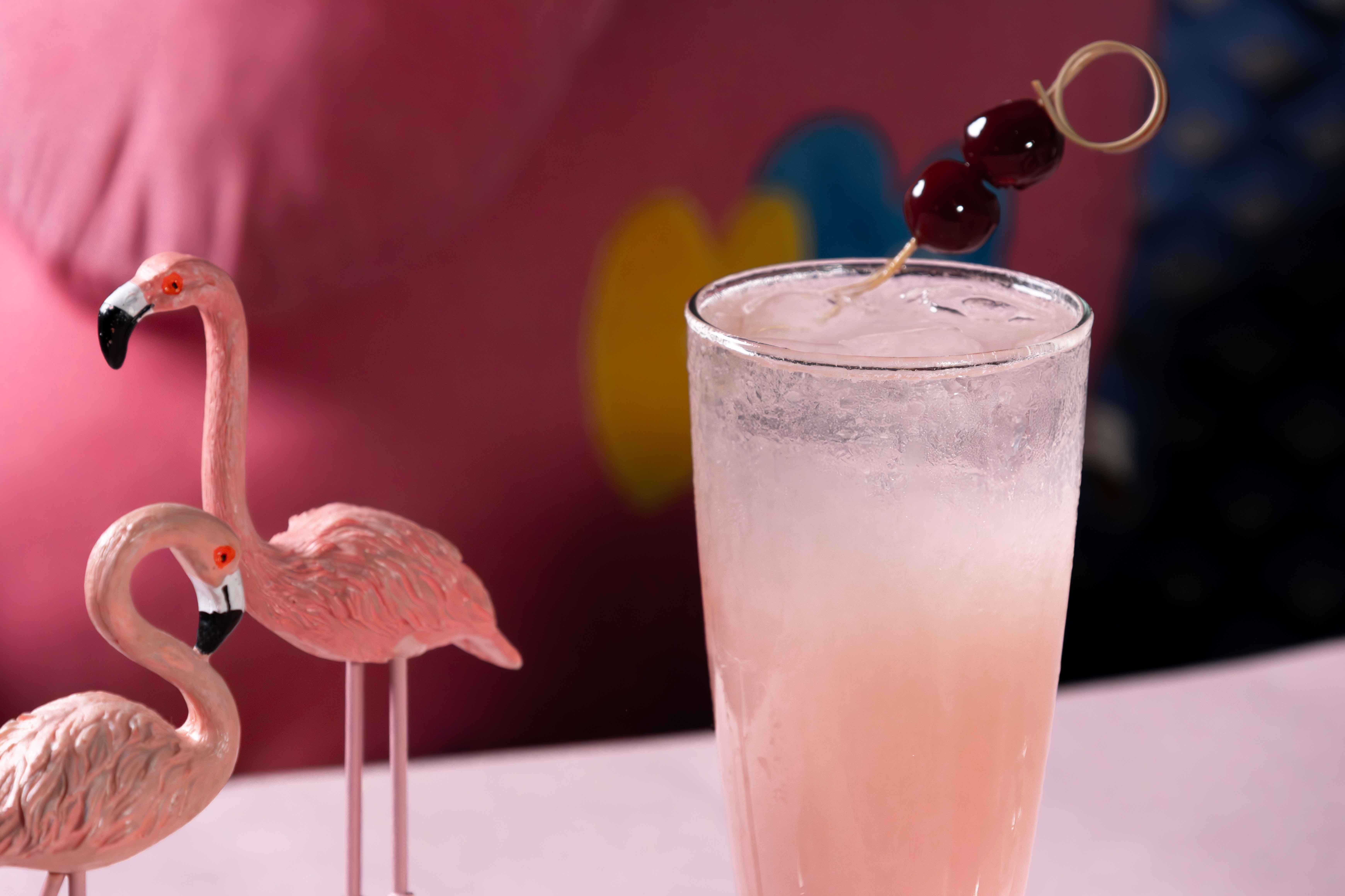 浪漫微醺情人節房景 / 調酒