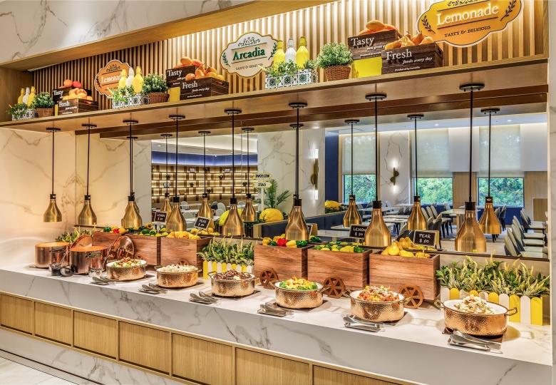 豐盛Buffet開啟週末好時光｜田園西餐廳假日早午餐｜嘉義福容voco酒店